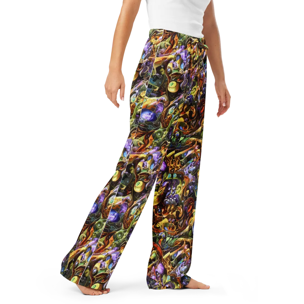 Chromatic Alchemy on Women's Pajama Pants — Right Front