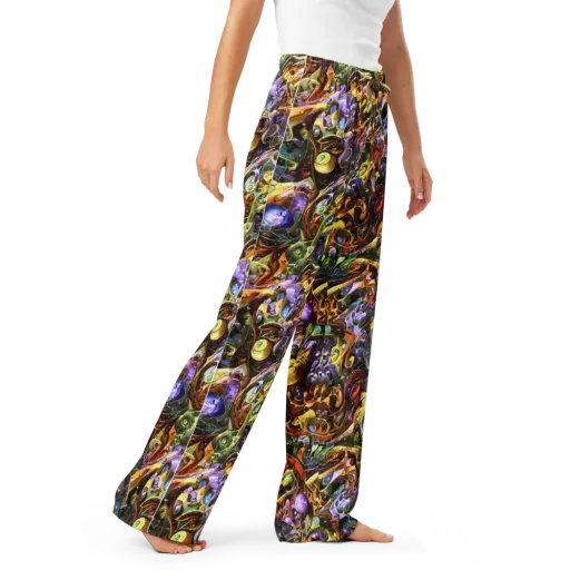 Chromatic Alchemy on a Women's Pajama Pants