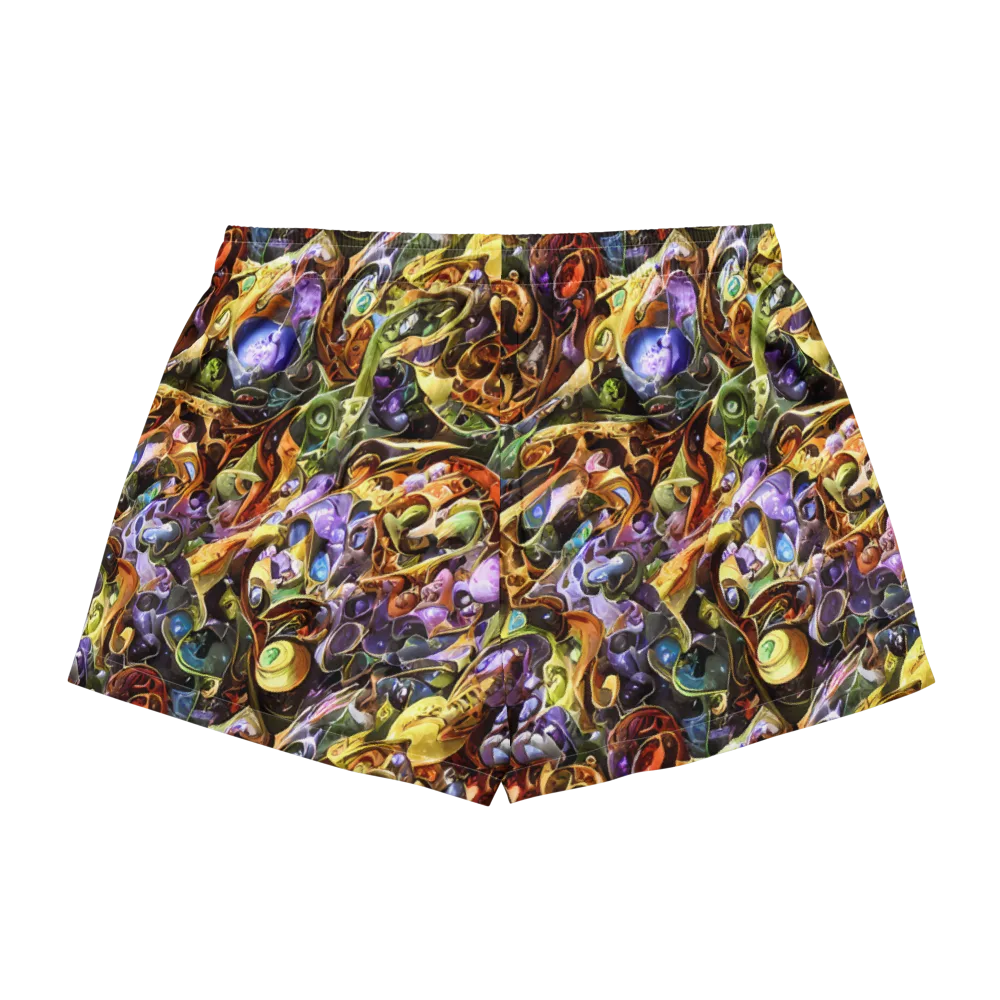 Chromatic Alchemy on Women's Pajama Shorts — Back