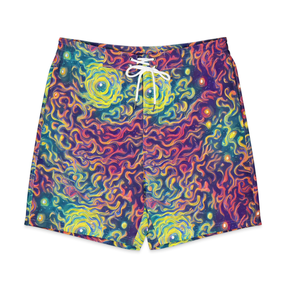 Dreamfire Current on Men's Board Shorts — Front