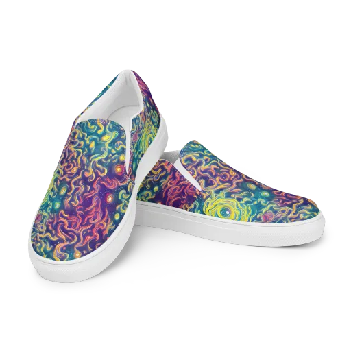 Dreamfire Current on a Men's Slip-On Canvas Shoes