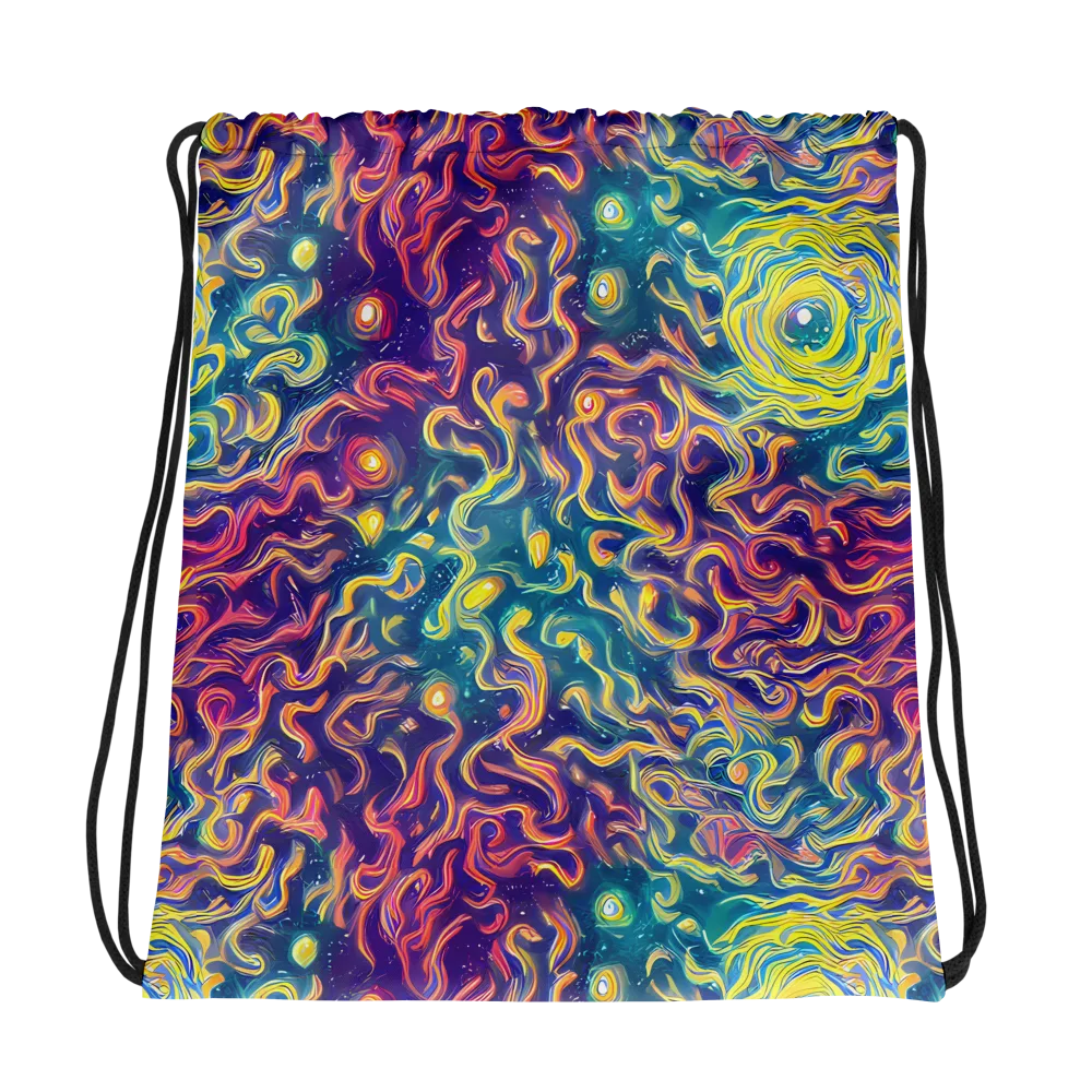 Dreamfire Current on Drawstring Bag — Photo