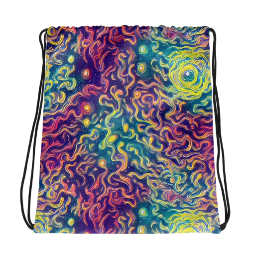 Dreamfire Current on a Drawstring Bag