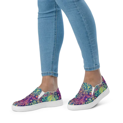 Dreamfire Current on a Women's Slip-On Canvas Shoes