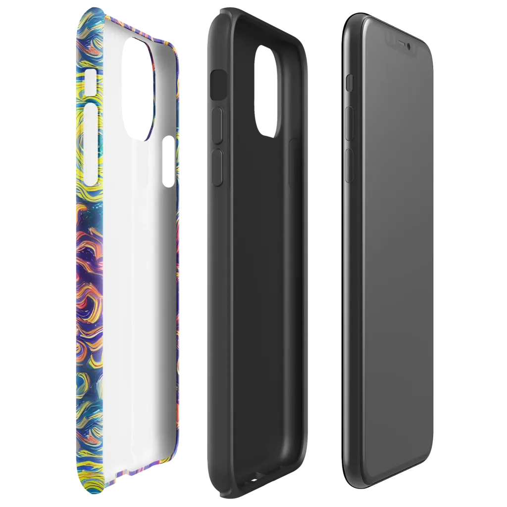 Dreamfire Current on Tough Case for iPhone® — Right