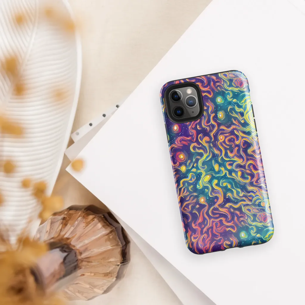 Dreamfire Current on Tough Case for iPhone® — Front