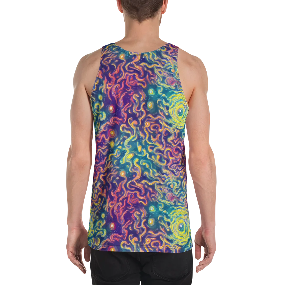 Dreamfire Current on Men's Tank Top — Back