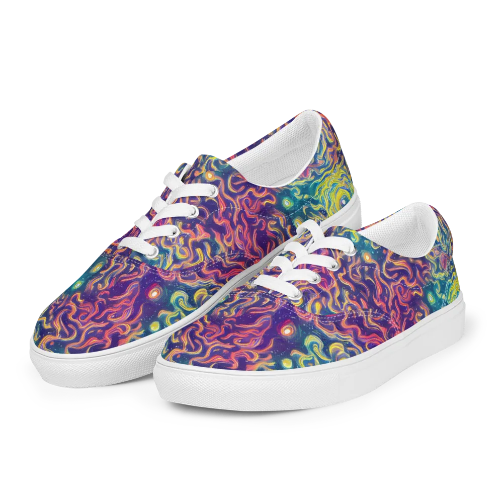 Dreamfire Current on Men's Lace-Up Canvas Shoes — Left Front