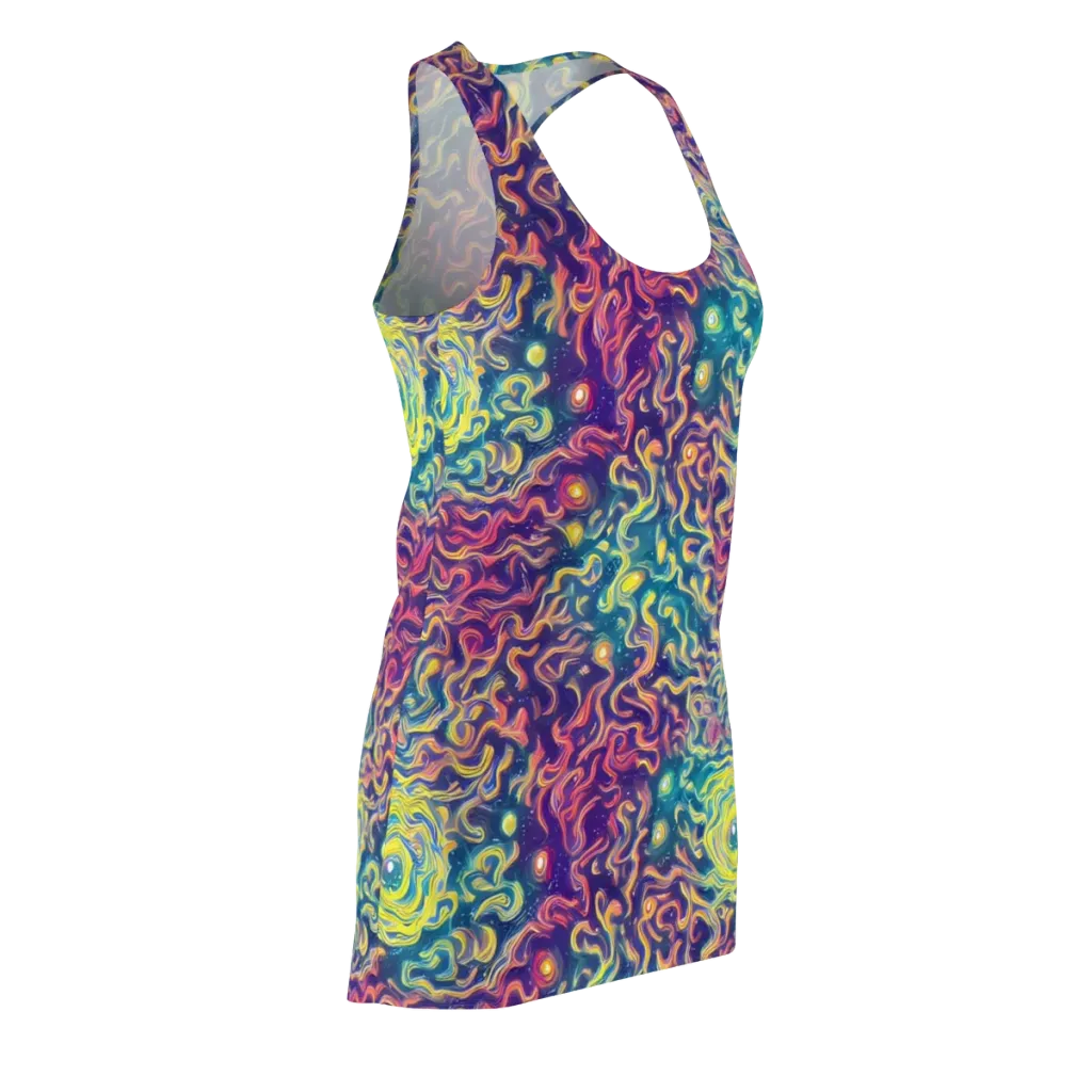 Dreamfire Current on Racerback Dress — Front Side