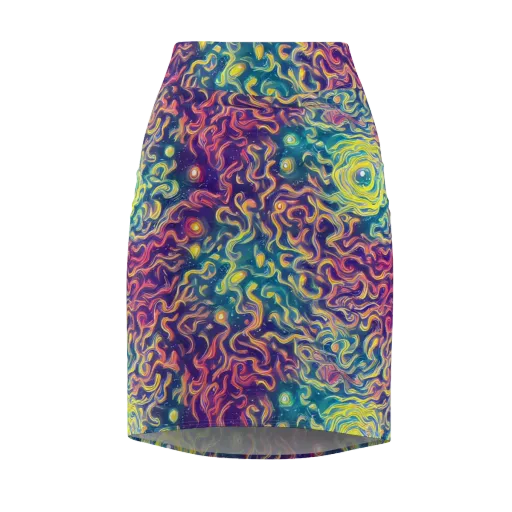 Dreamfire Current on a Pencil Skirt