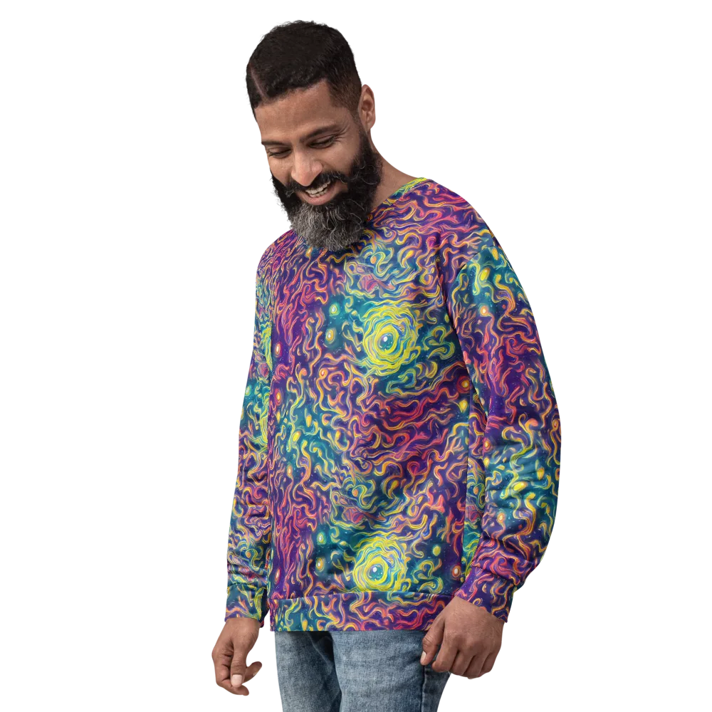 Dreamfire Current on Sweatshirt — Left Front