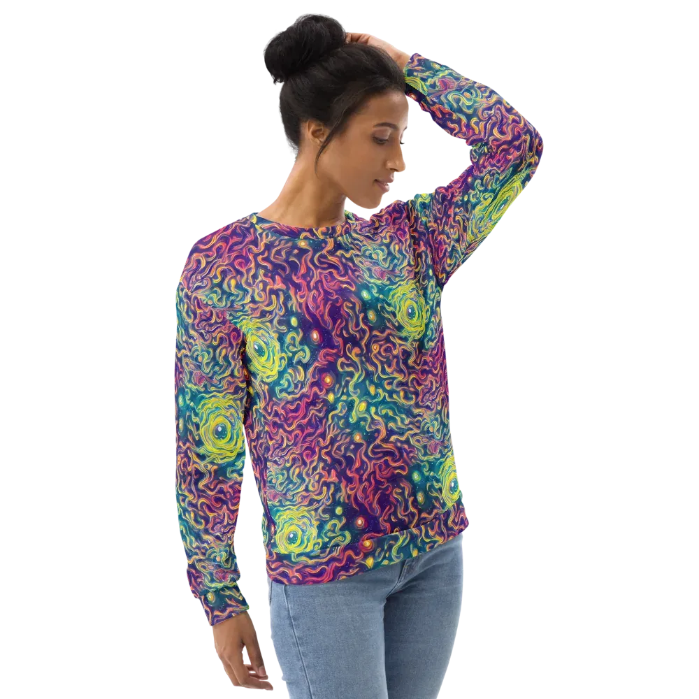 Dreamfire Current on Sweatshirt — Right Front