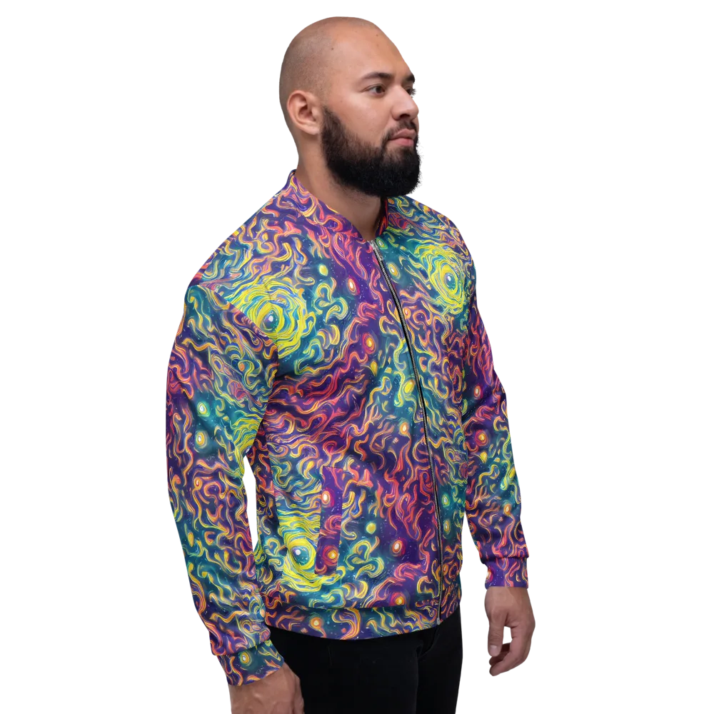 Dreamfire Current on Bomber Jacket — Right