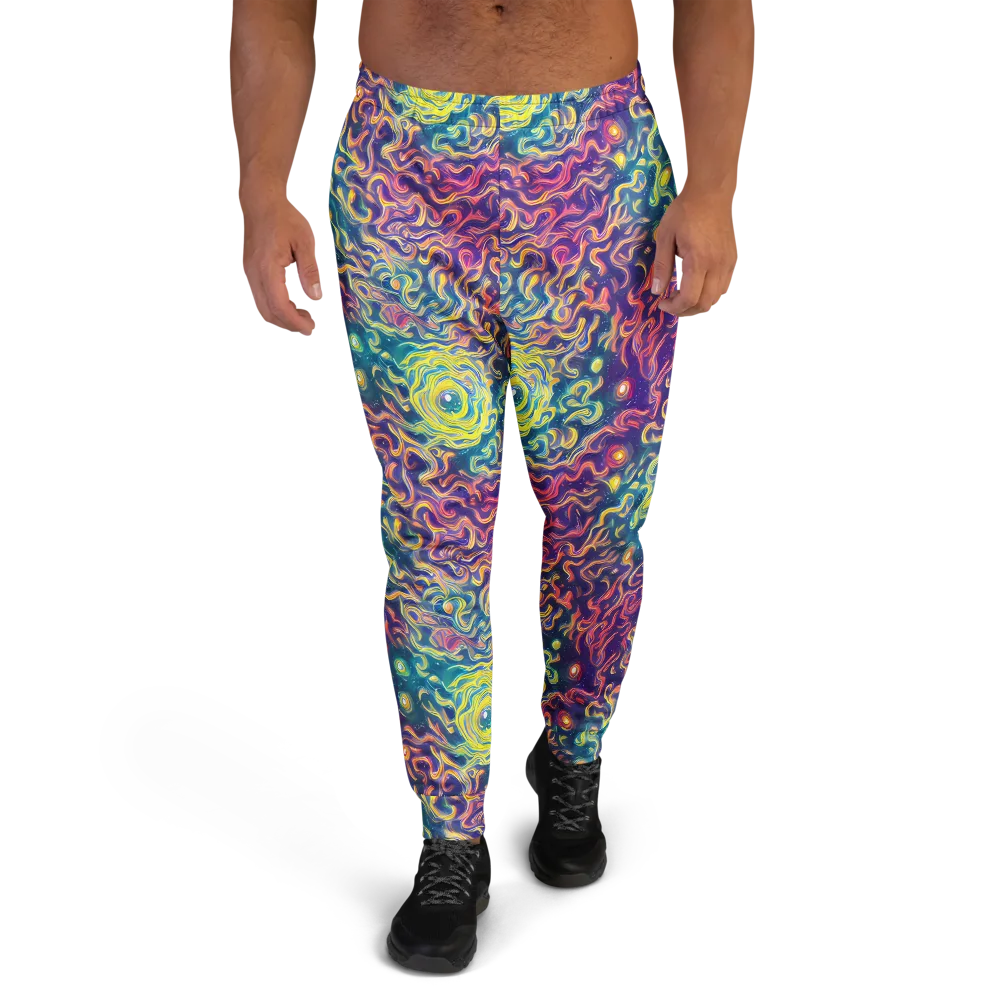 Dreamfire Current on Men's Joggers — Front