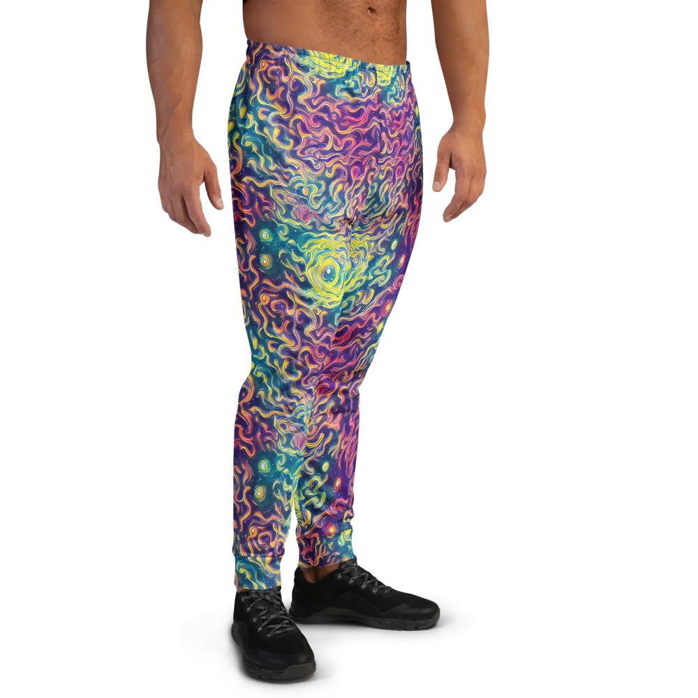 Dreamfire Current on Men's Joggers — Right