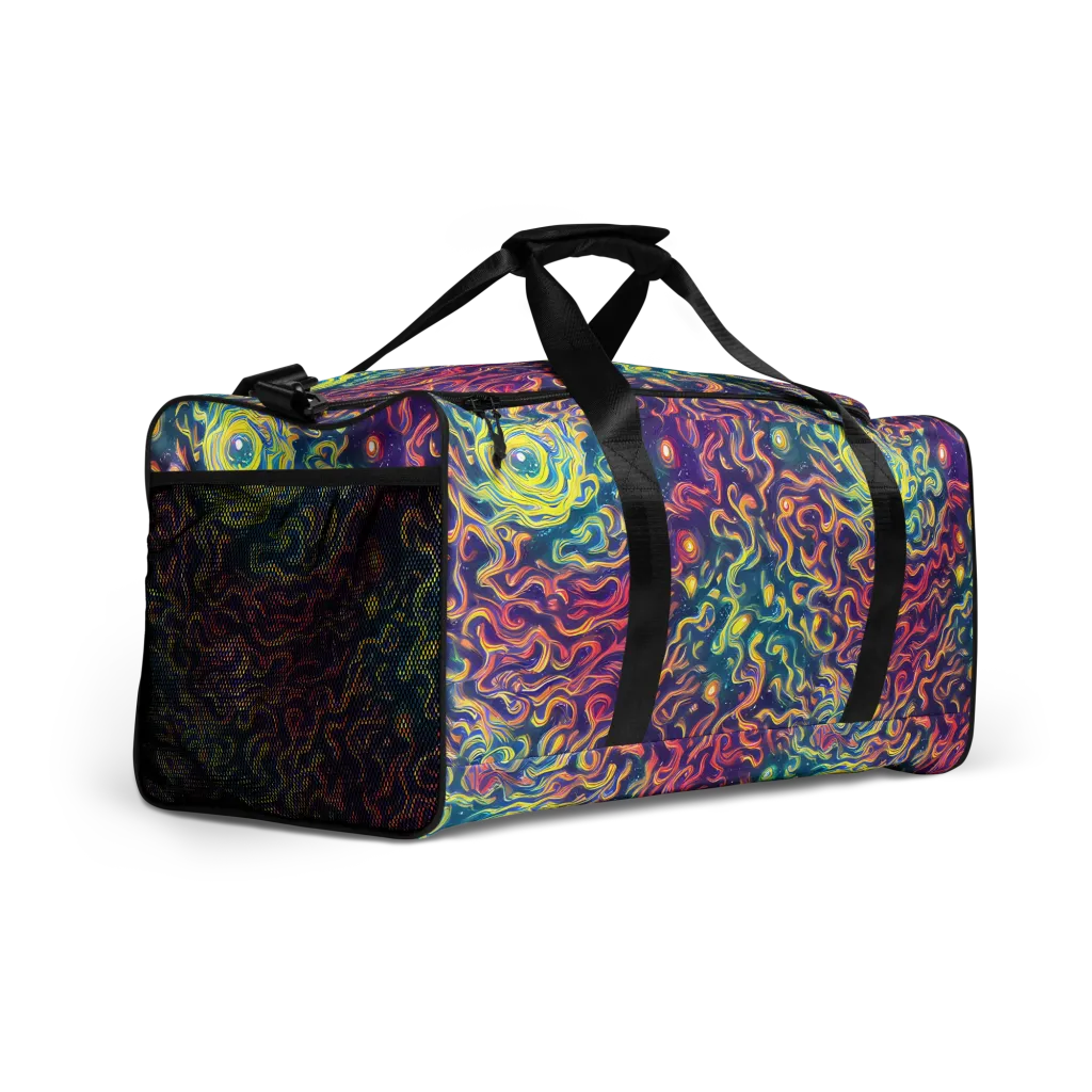 Dreamfire Current on Duffle Bag — Right Front