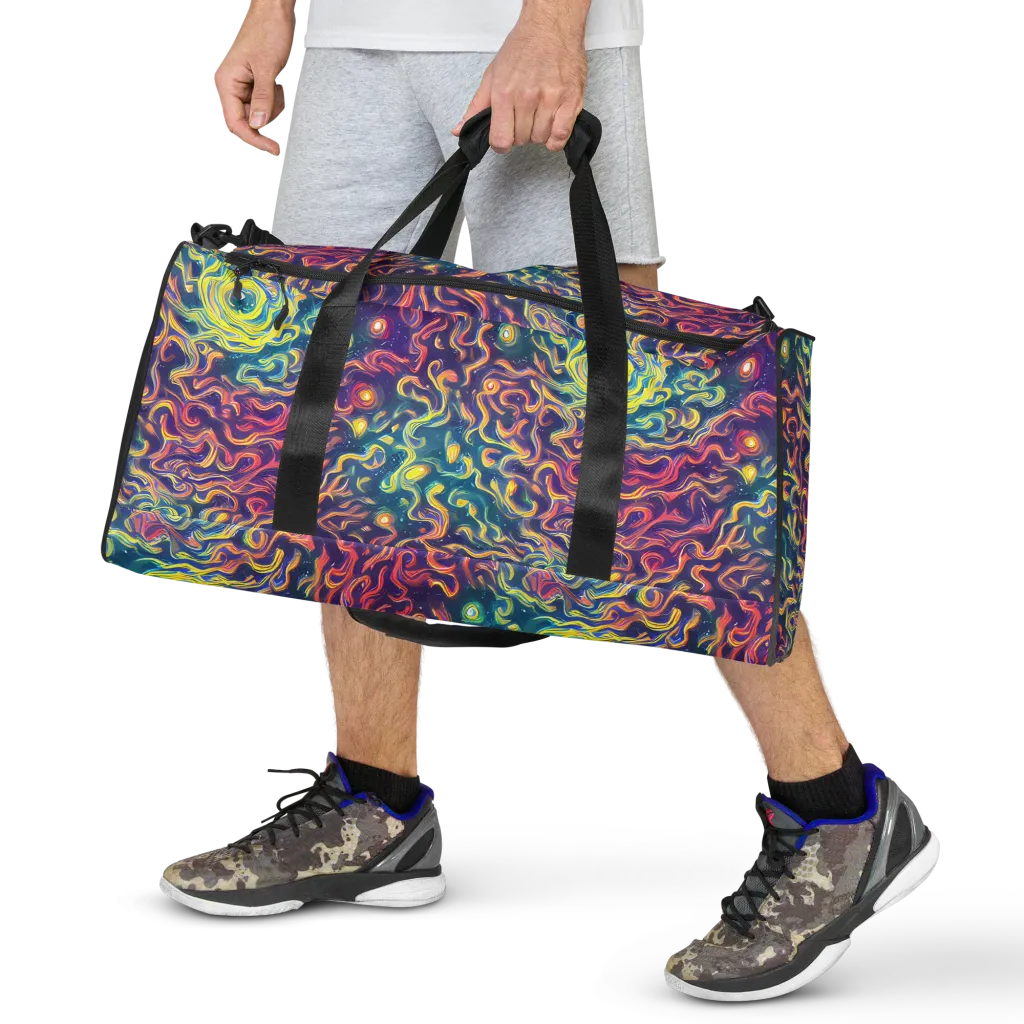 Dreamfire Current on Duffle Bag — Front