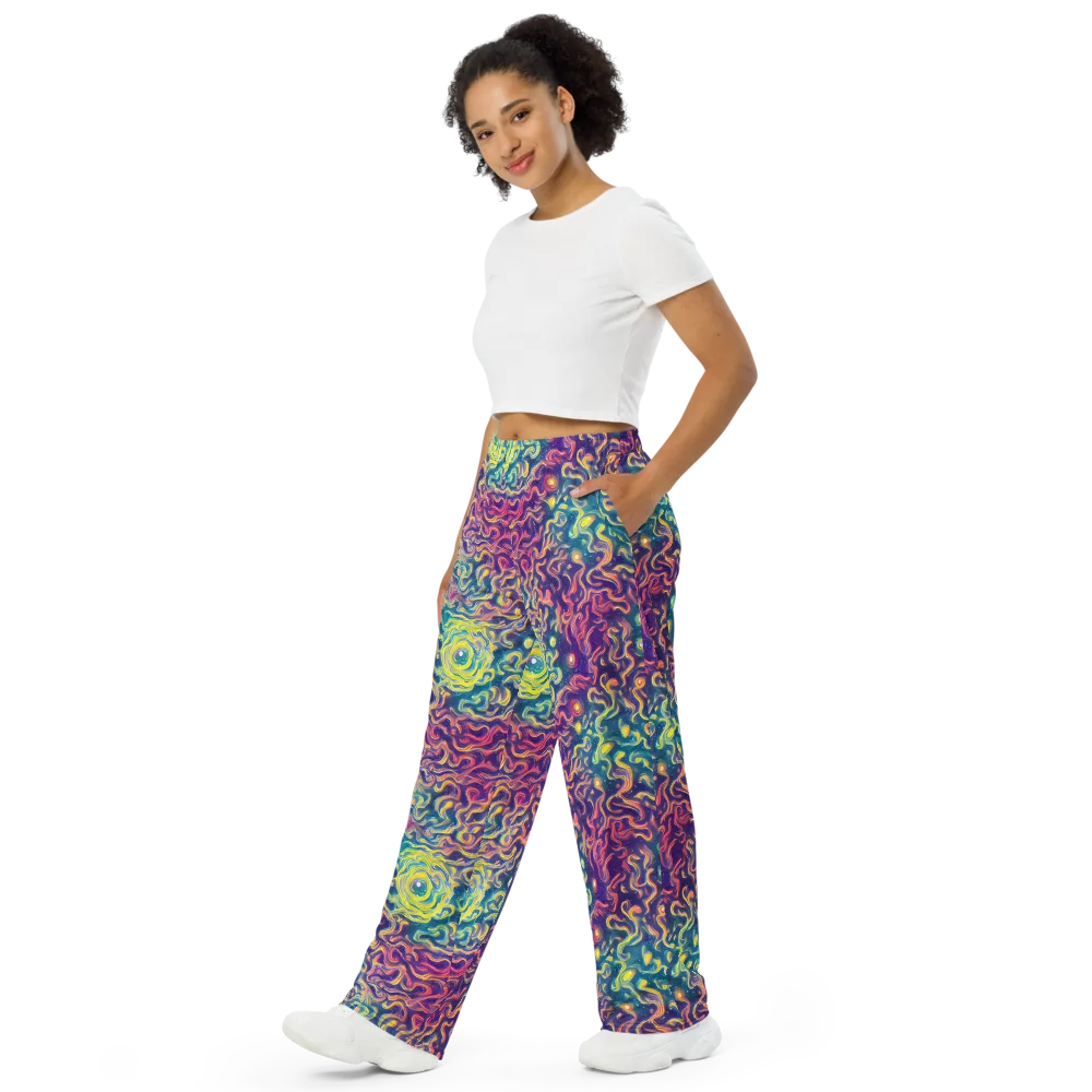 Dreamfire Current on Wide-Leg Pants — Left Front