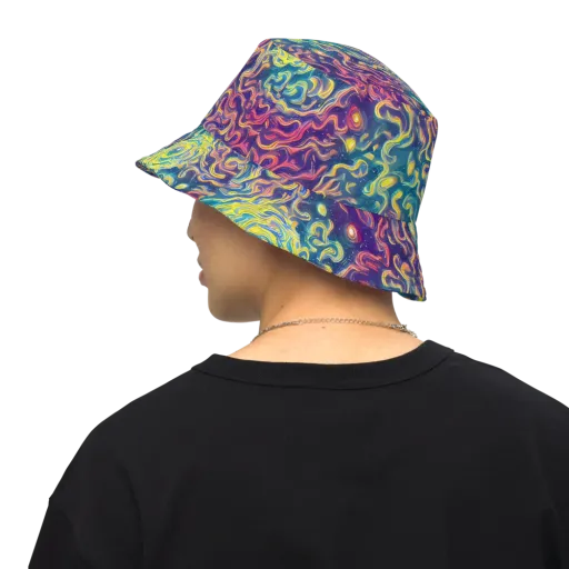 Dreamfire Current on a Reversible Bucket Hat