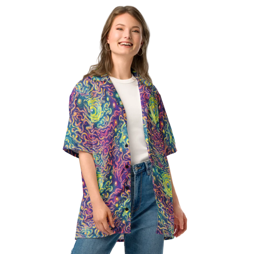 Dreamfire Current on Button Shirt — Front