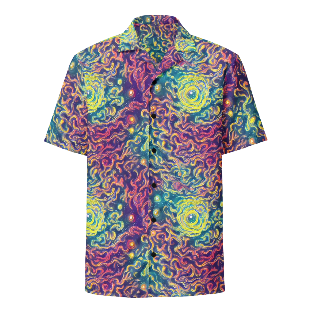 Dreamfire Current on Button Shirt — Front