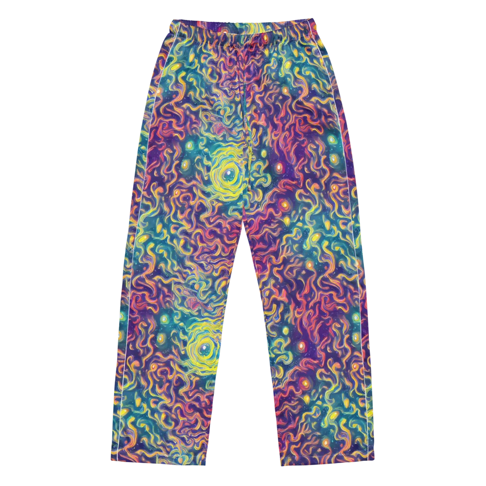 Dreamfire Current on Women's Pajama Pants — Front