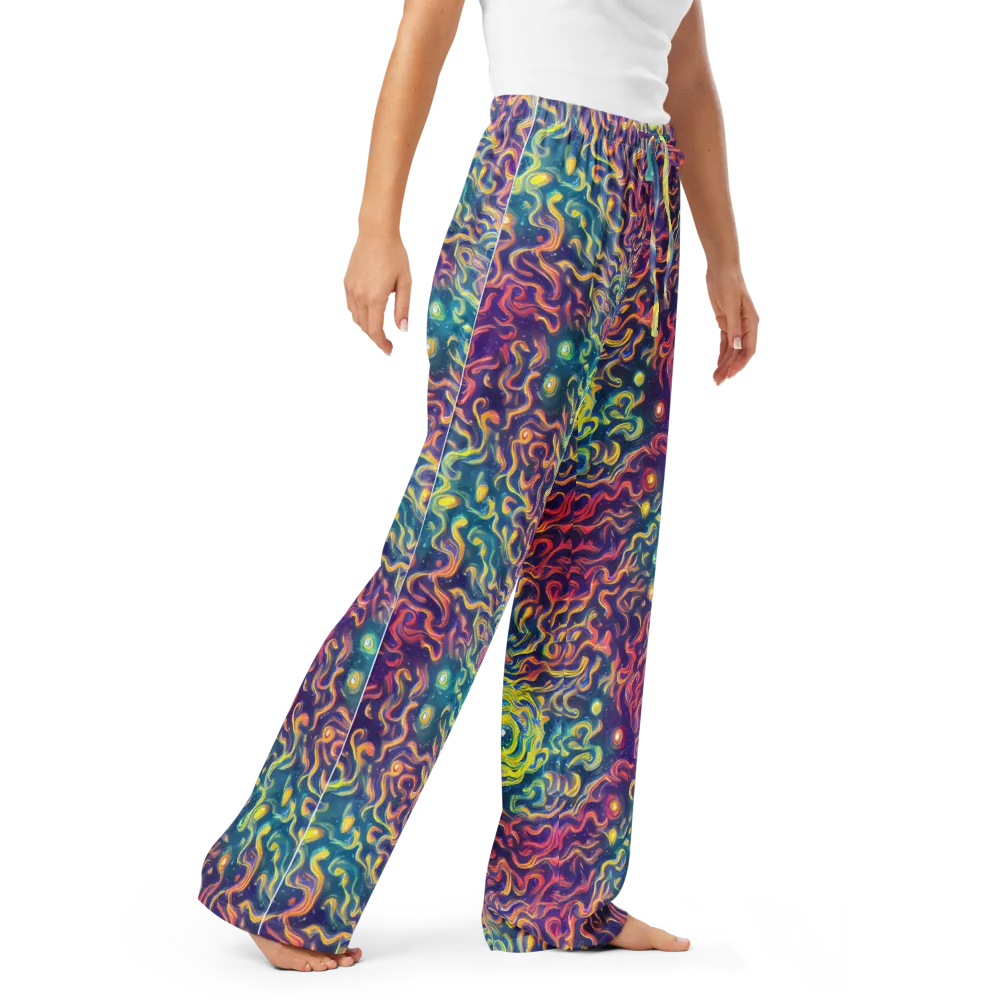 Dreamfire Current on Women's Pajama Pants — Right Front