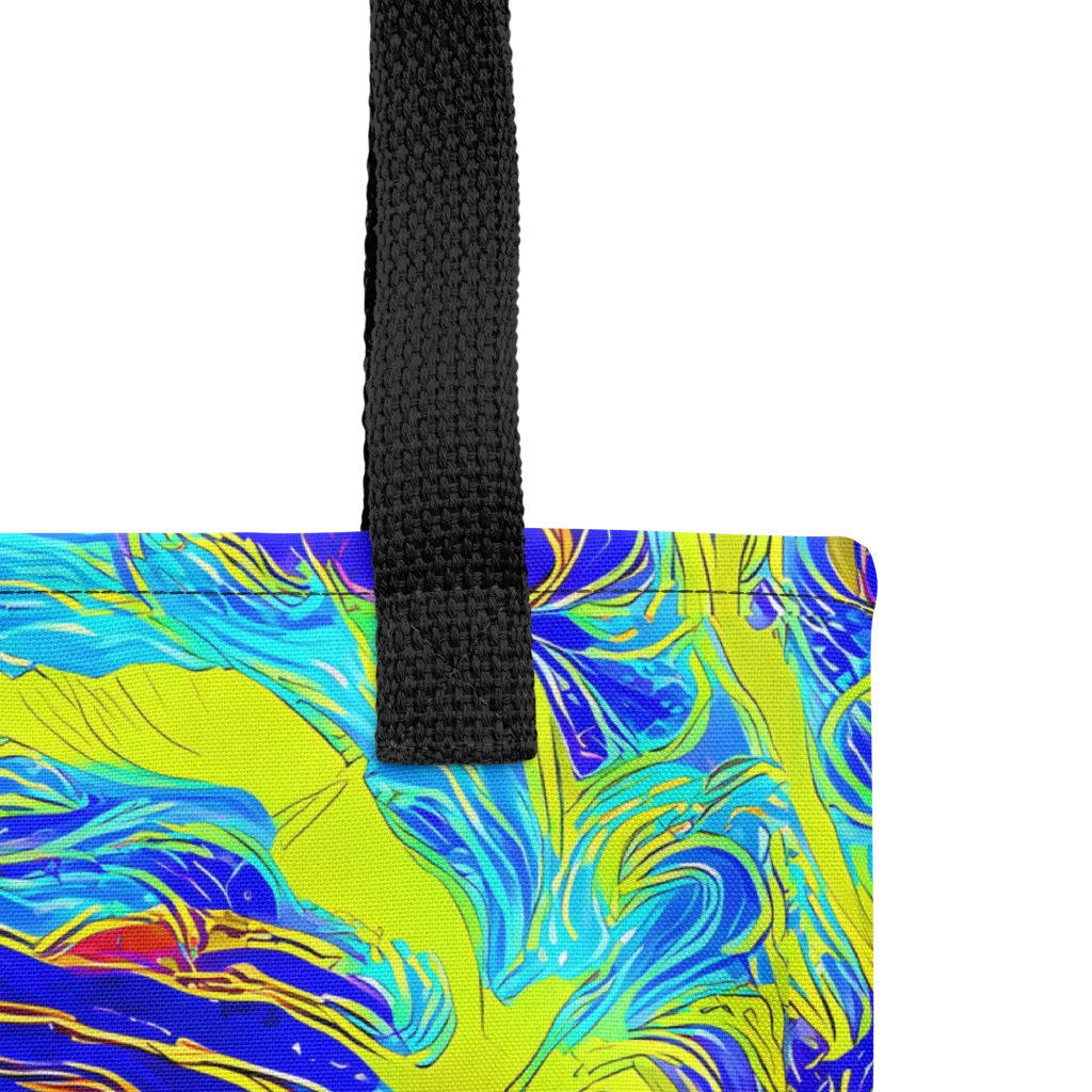 Sapphire Vortex on Tote Bag — Product details