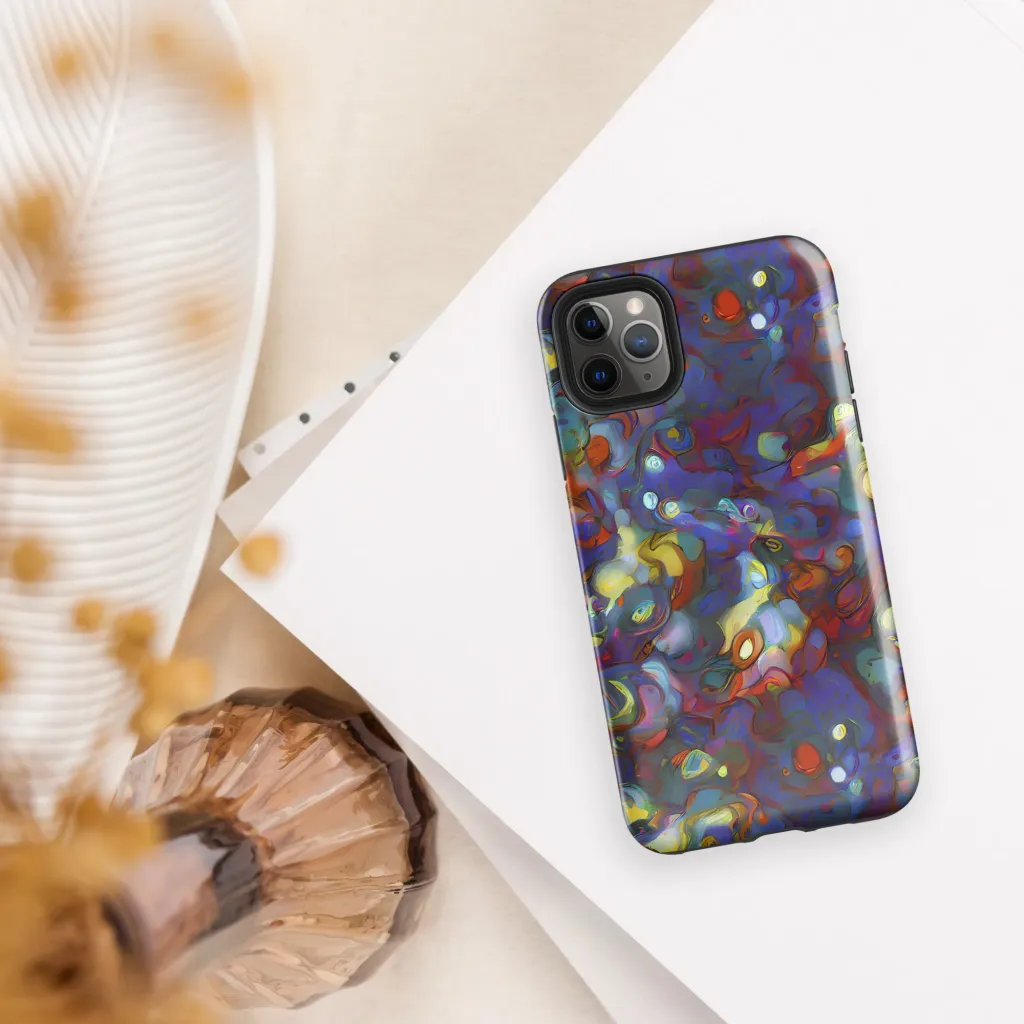 Indigo Ecstasy on Tough Case for iPhone® — Front