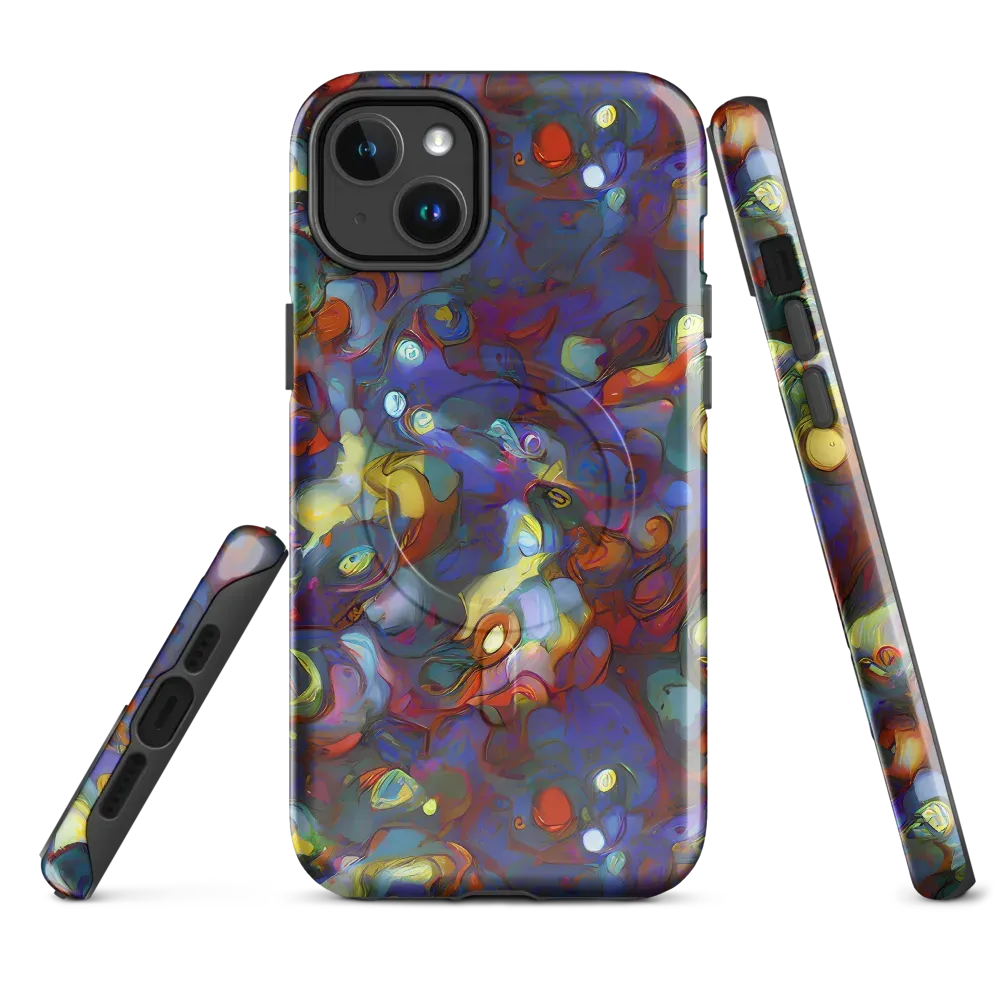 Indigo Ecstasy on MagSafe Tough Case for iPhone® — Front