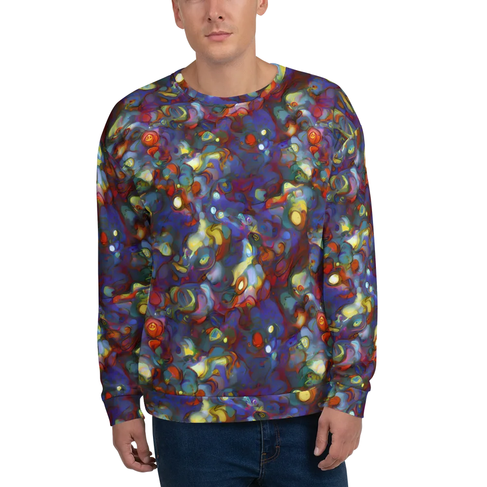 Indigo Ecstasy on Sweatshirt — Front