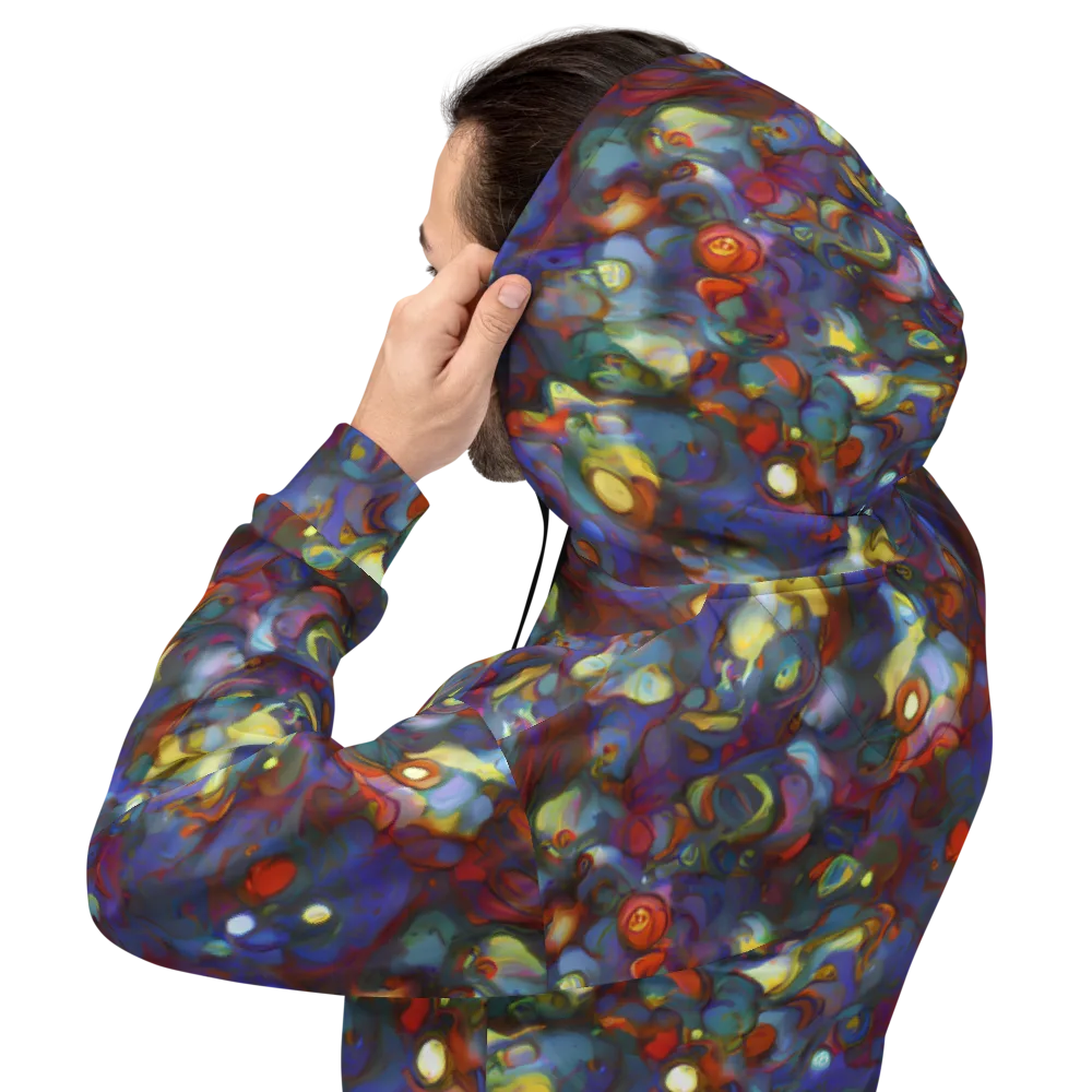 Indigo Ecstasy on Hoodie — Back