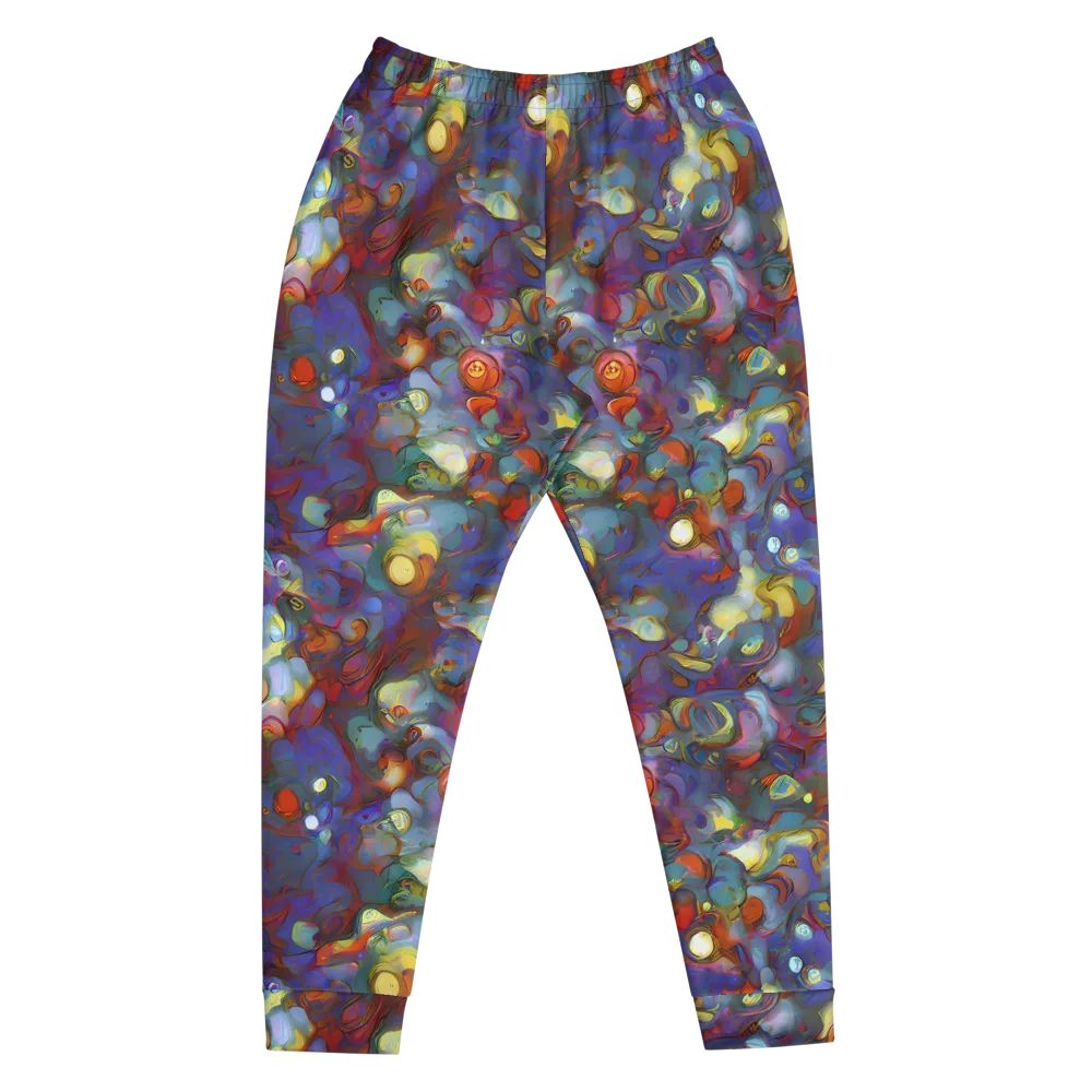 Indigo Ecstasy on Men's Joggers — Front