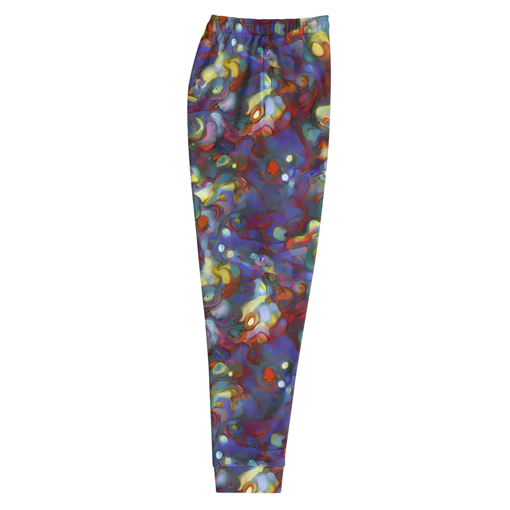 Indigo Ecstasy on Men's Joggers — Right