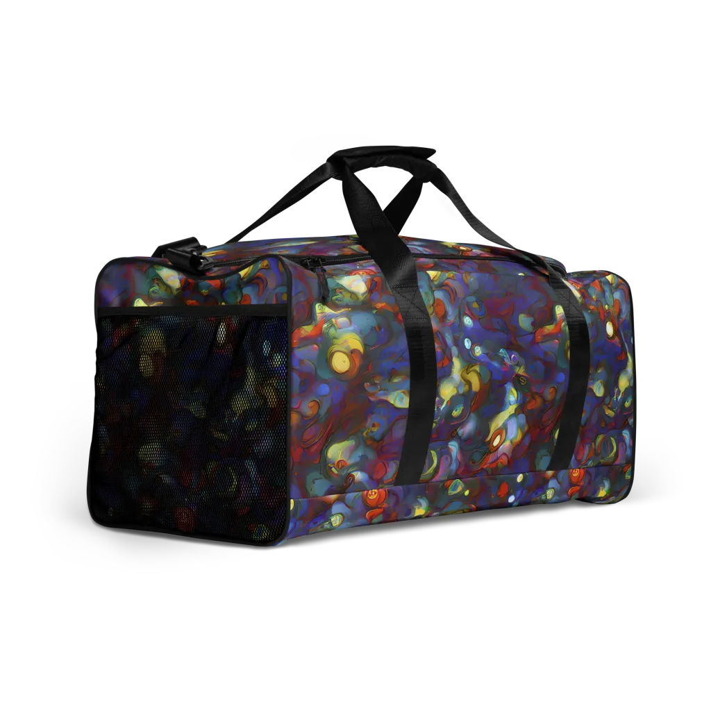 Indigo Ecstasy on Duffle Bag — Right Front