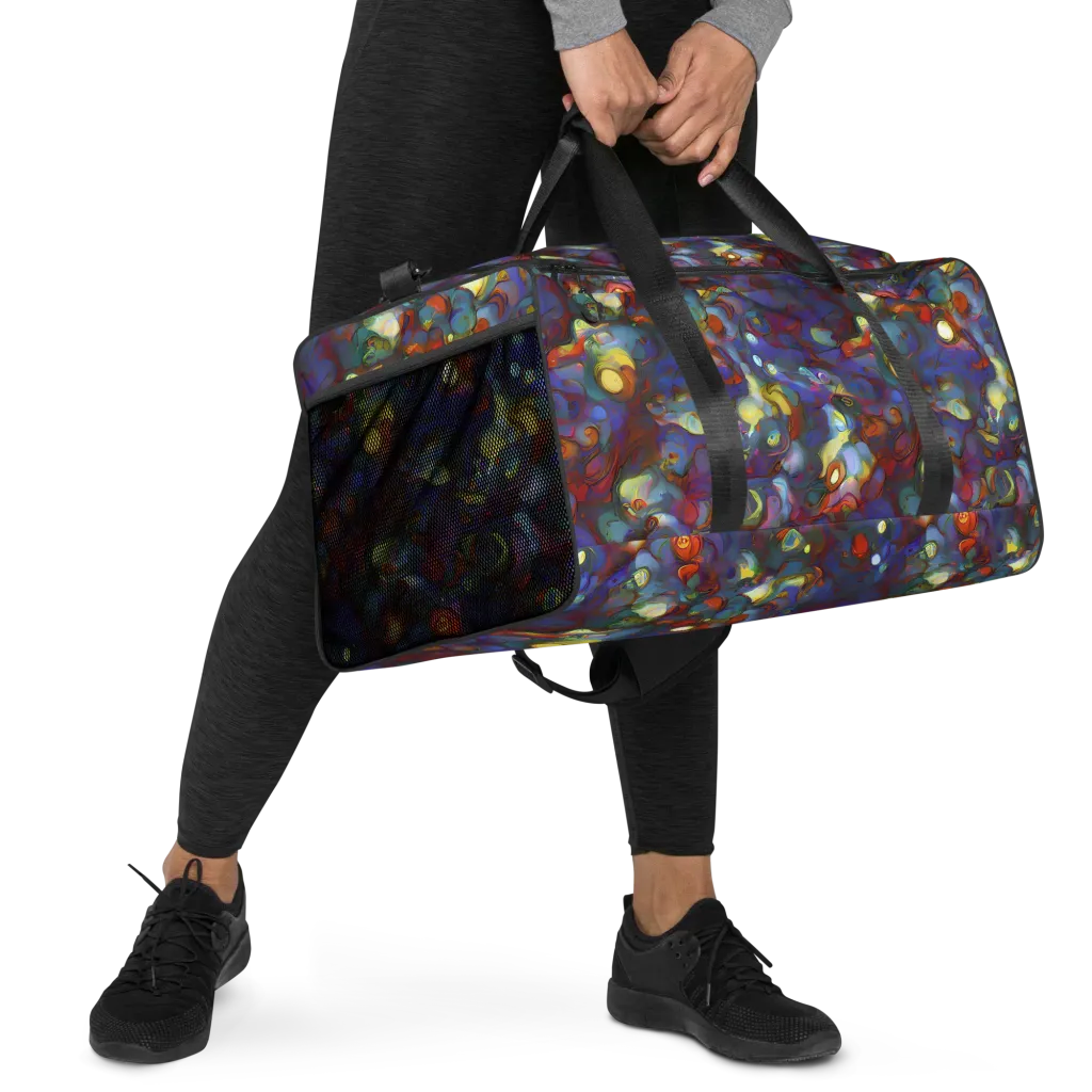 Indigo Ecstasy on Duffle Bag — Right Front