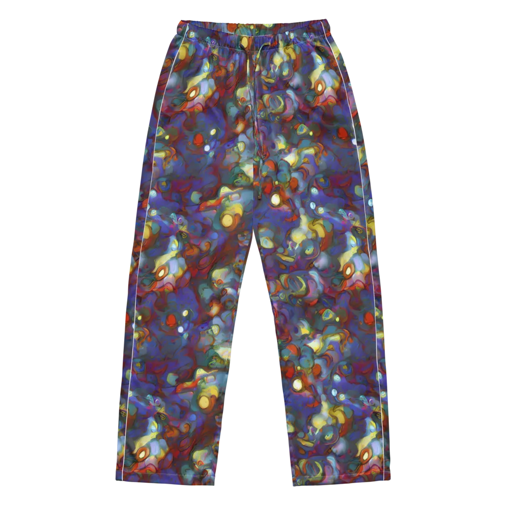 Indigo Ecstasy on Women's Pajama Pants — Front