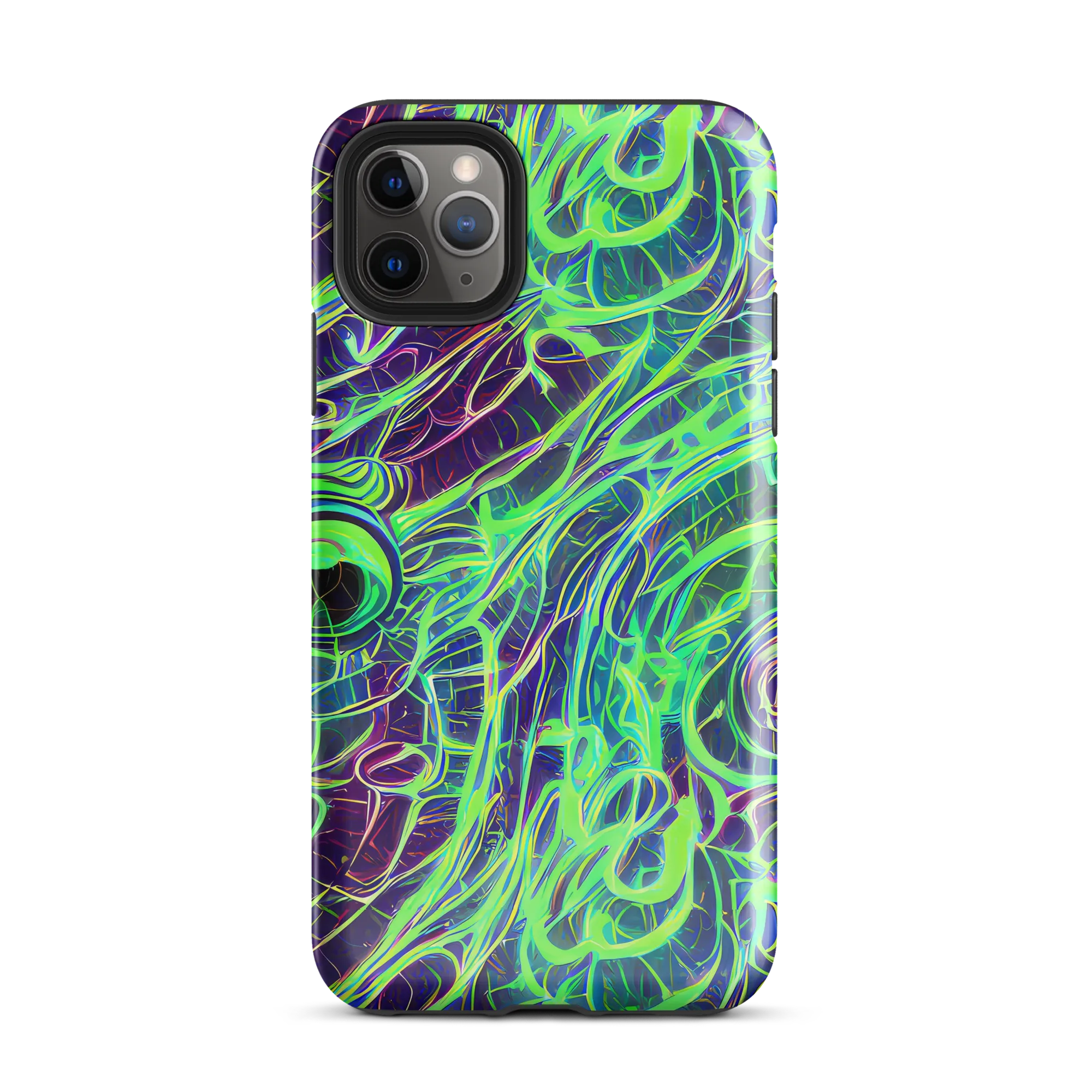 Synthwave Canopy on Tough Case for iPhone® — Front