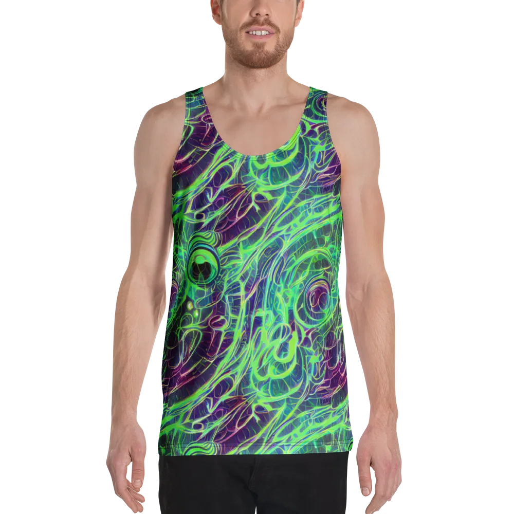 Synthwave Canopy on Men's Tank Top — Front