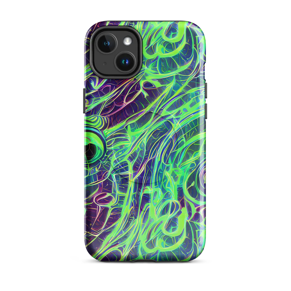 Synthwave Canopy on MagSafe Tough Case for iPhone® — Front