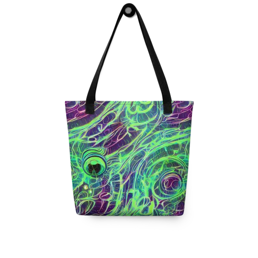 Synthwave Canopy on a Tote Bag