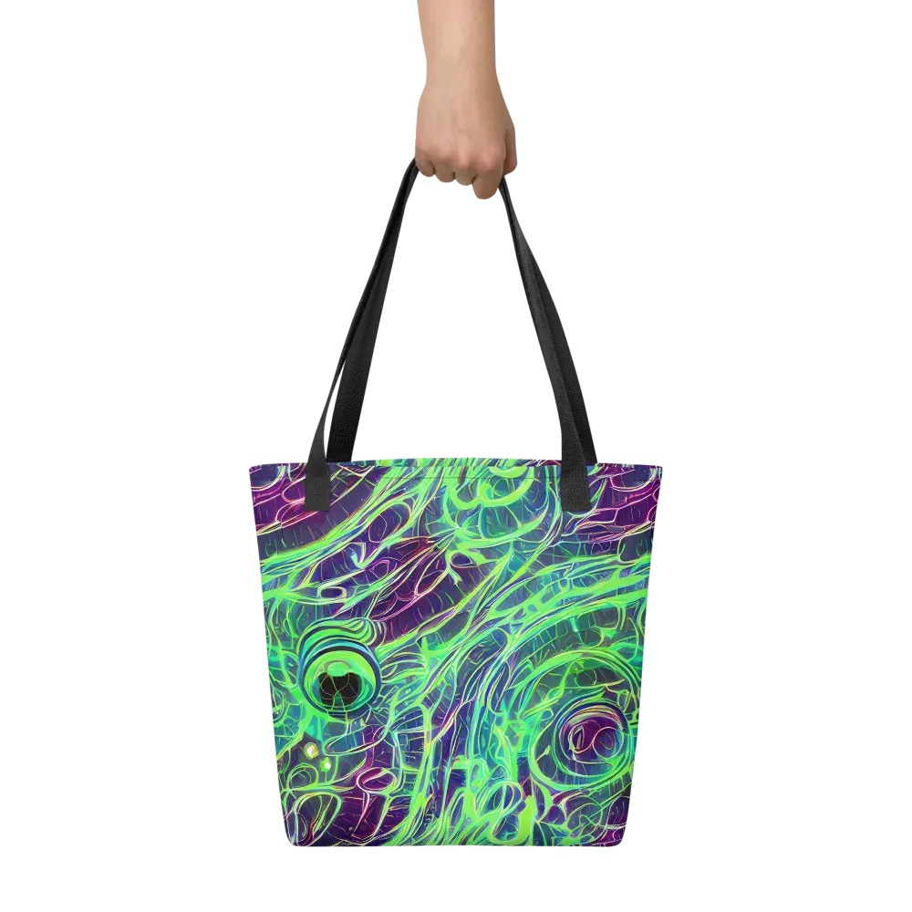 Synthwave Canopy on Tote Bag — Front