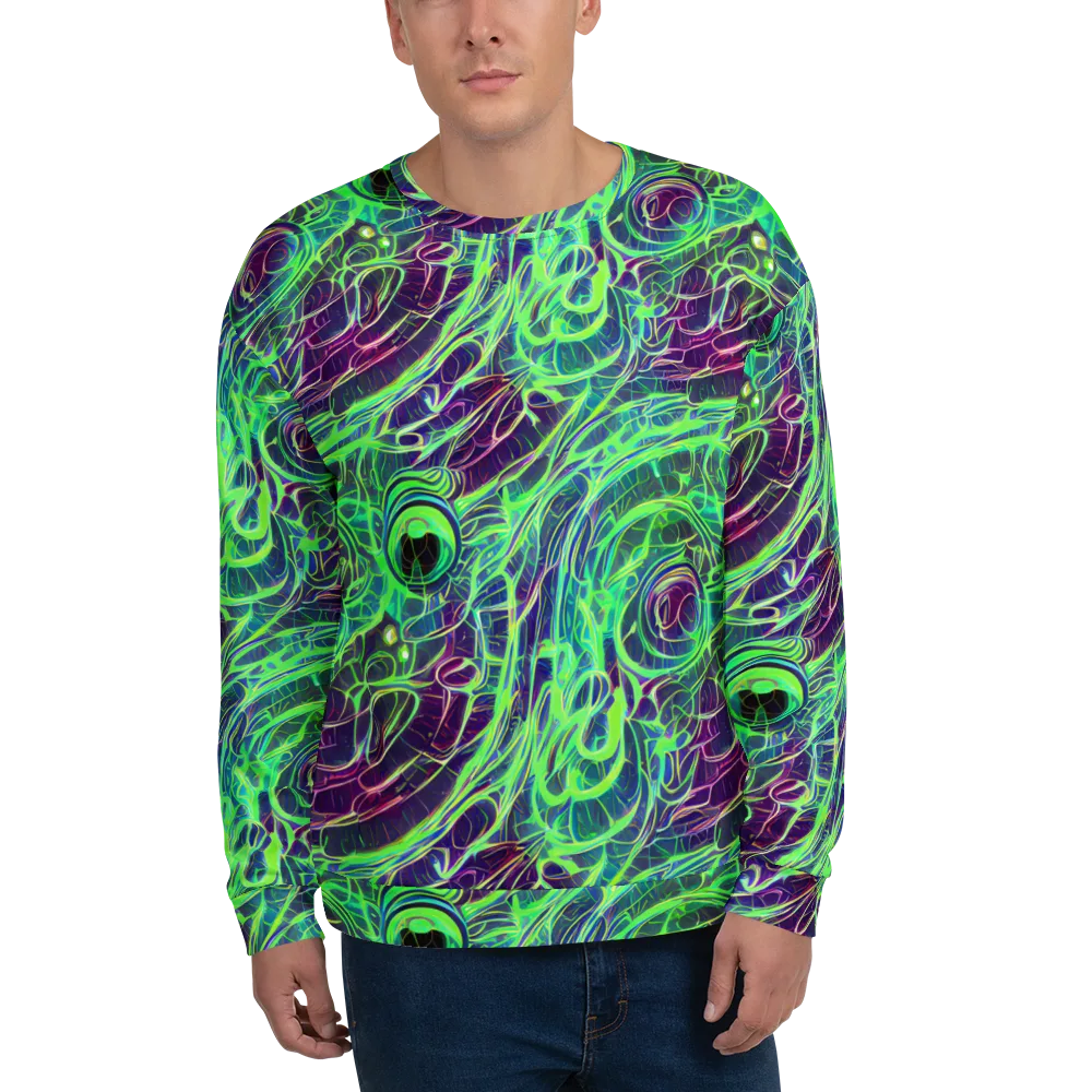 Synthwave Canopy on Sweatshirt — Front