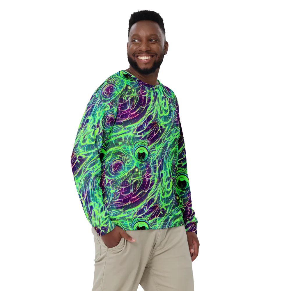 Synthwave Canopy on Sweatshirt — Front