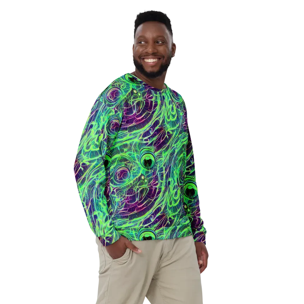 Synthwave Canopy on Sweatshirt — Front