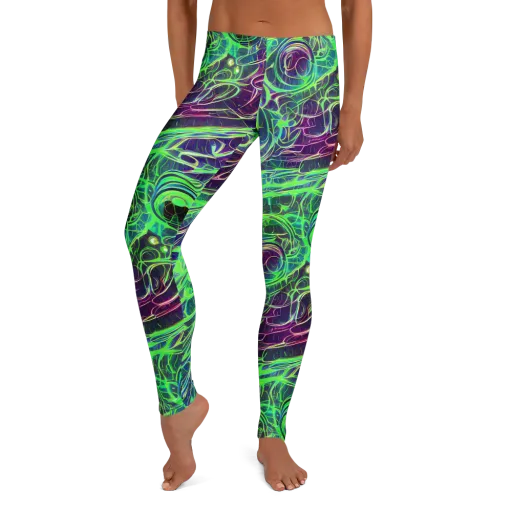 Synthwave Canopy on a Leggings