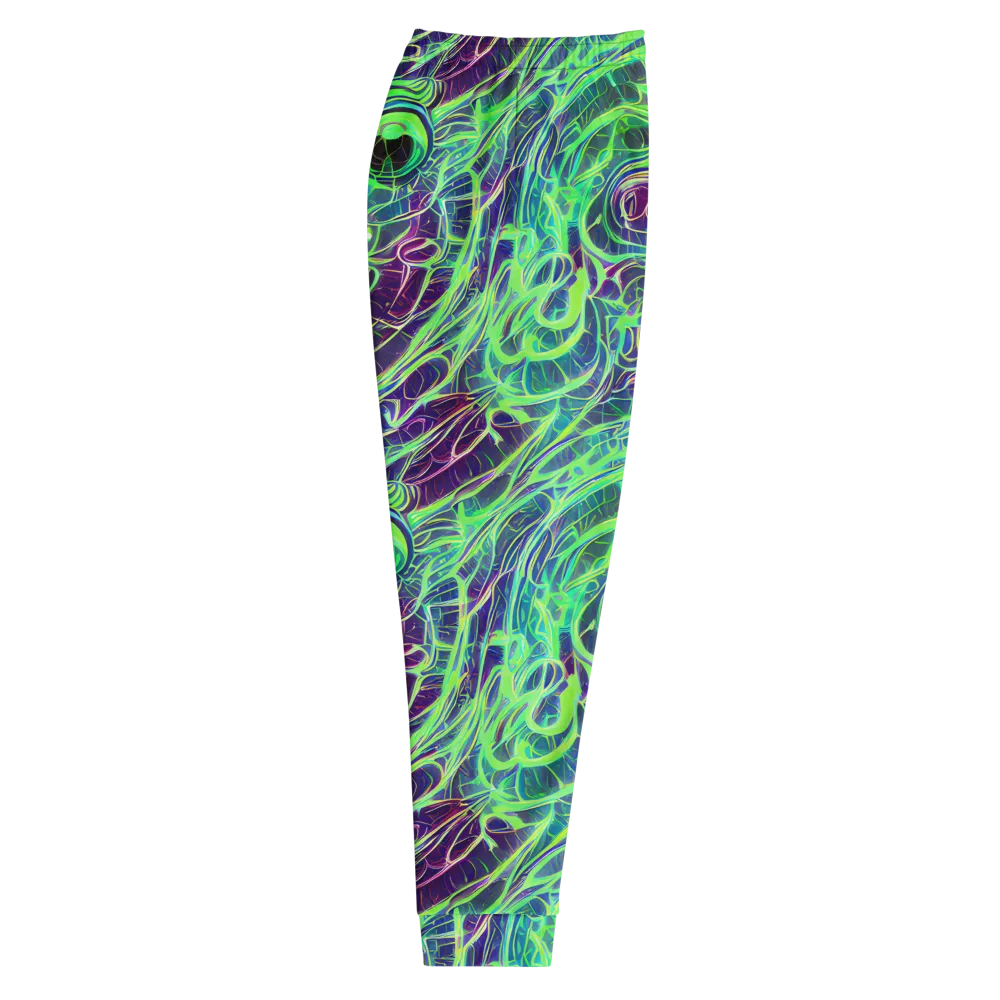 Synthwave Canopy on Men's Joggers — Right
