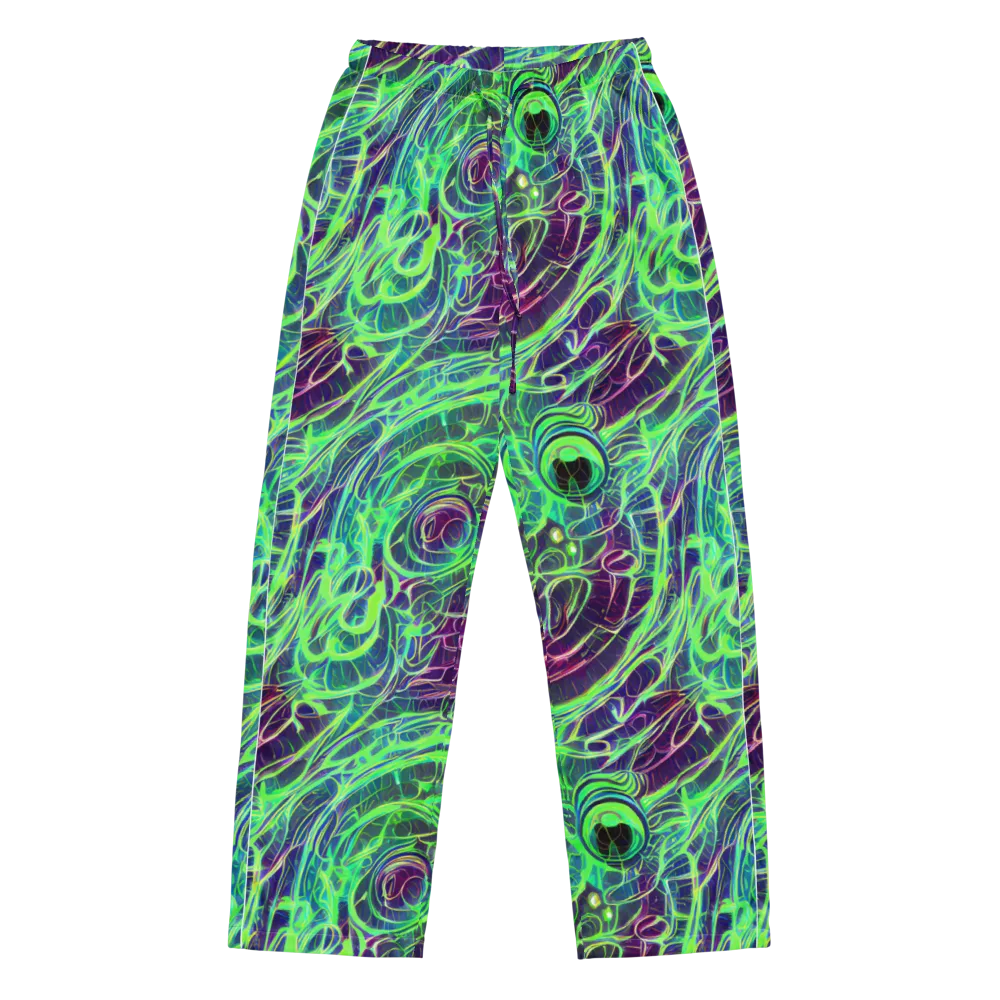 Synthwave Canopy on Women's Pajama Pants — Front