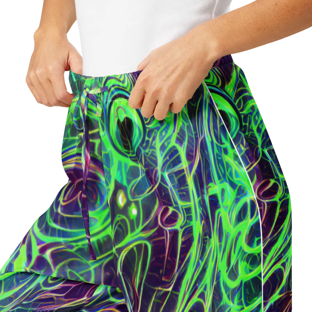 Synthwave Canopy on Women's Pajama Pants — Product details