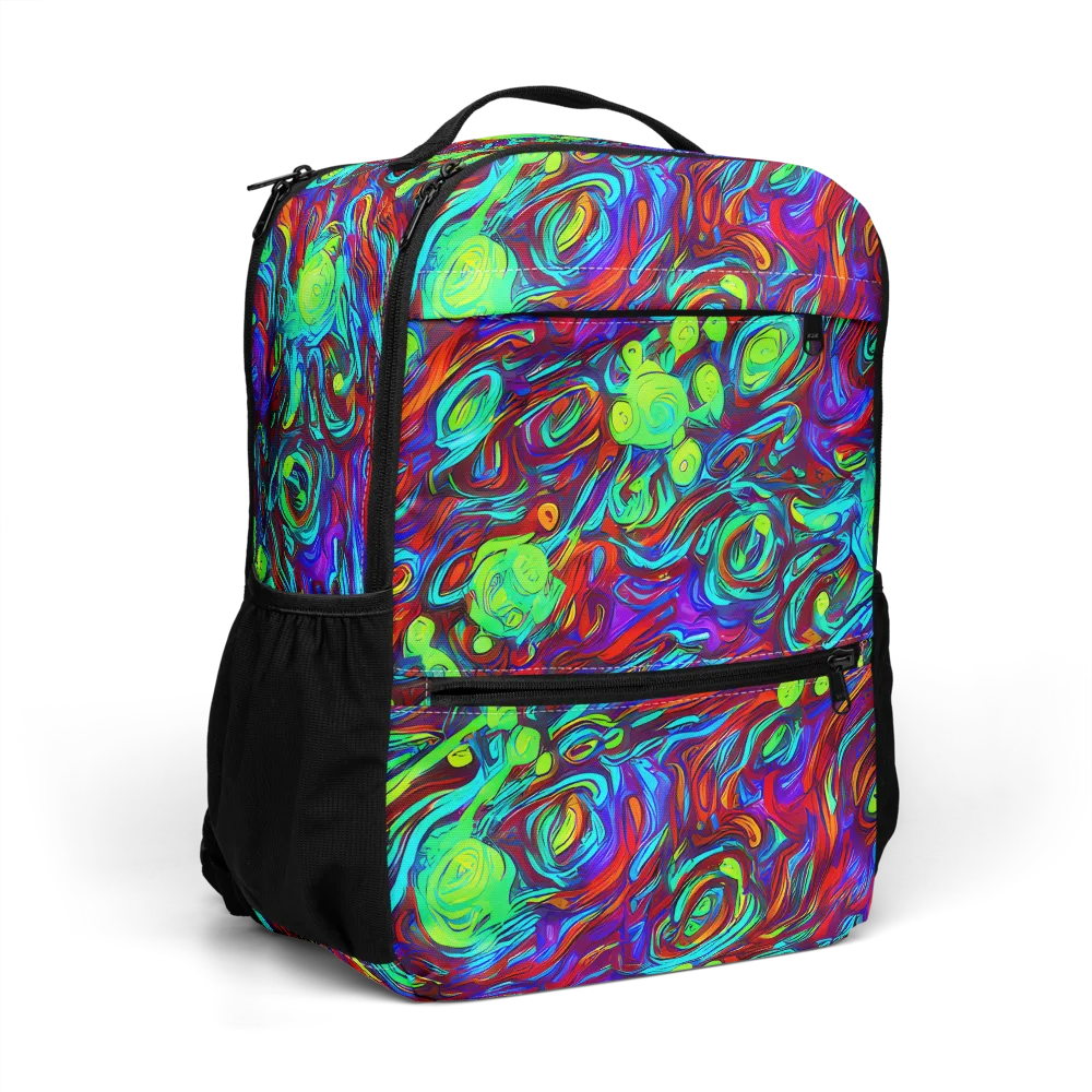 Limewave on Utility Backpack — Right Front